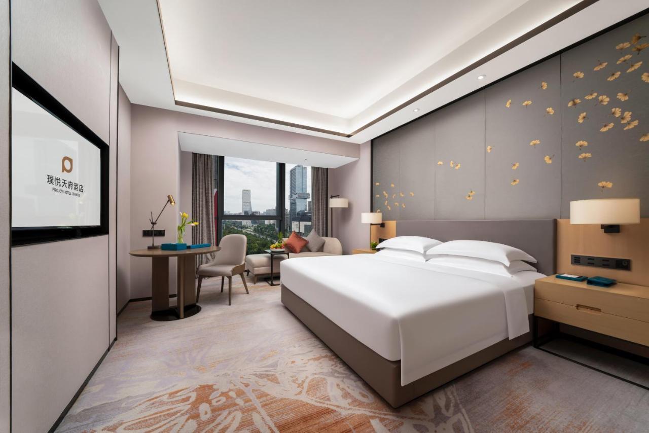 Projoy Hotel Tianfu Chengdu Luaran gambar