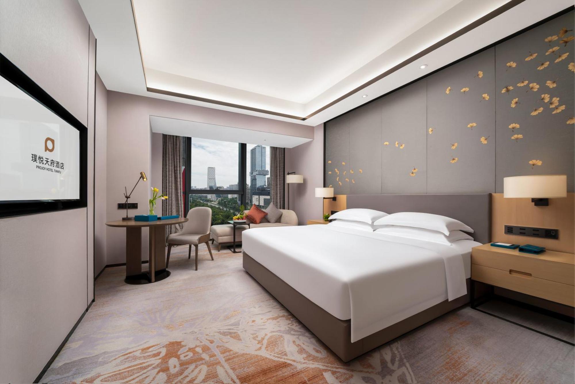 Projoy Hotel Tianfu Chengdu Luaran gambar